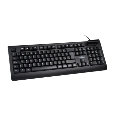 TECLADO COOLBOX LECTOR DNIe 4-0 USB NEGRO
