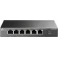 SWITCH TP-LINK TL-SG1006PP 6 PUERTOS 10-100 4 PUERTOS POE+