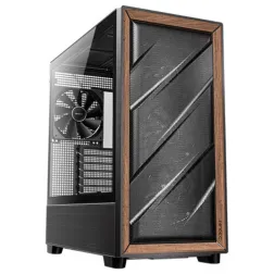CAJA GAMING ANTEC FLUX E-ATX 2XUSB3-0 ,1XTYPE C 10GBPS S-F WOOD