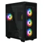 CAJA GAMING XPG BATTLECRUISER II E-ATX 1XUSB-C 2XUSB SIN FUENTE NEGRO CAJA GAMING XPG BATTLECRUISER II E-ATX 1XUSB-C 2XUSB SIN FUENTE NEGRO