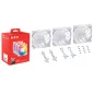 VENTILADOR CAJA XPG VENTO 120MM BLANCO RGB X3