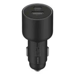 CARGADOR DE COCHE XIAOMI MI CAR CHARGER 67W 2XUSB-C + CABLE USB-C NEGRO