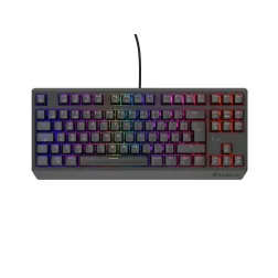 TECLADO GAMING GENESIS THOR230 TKL ES USB RETROILUMINADO MECANICO NEGRO