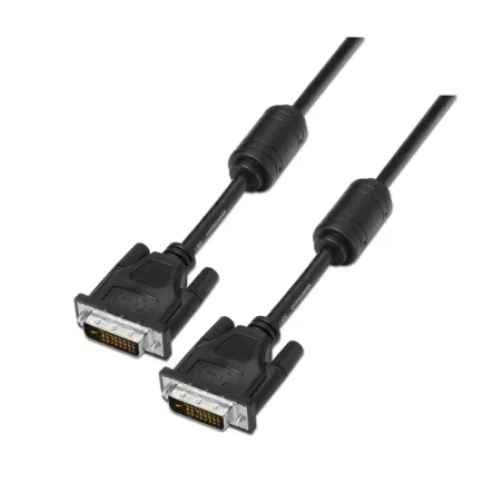 Cable DVI Aisens A117-0089- DVI-D Macho - DVI-D Macho- Hasta 3W- 10Mbps- 1-8m- Negro