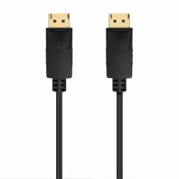 CABLE AISENS DISPLAYPORT V1-2 CCS 4K@60HZ M-M NEGRO 0-5M