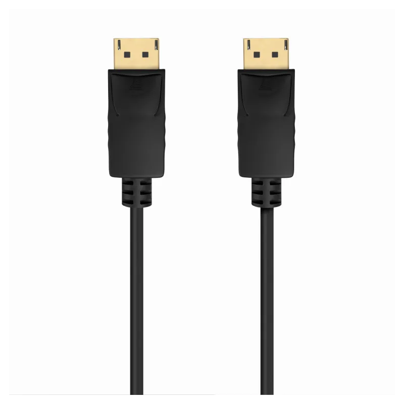 Cable DisplayPort 1-2 CCS 4K Aisens A124-0737- DisplayPort Macho - DisplayPort Macho- Hasta 5W- 2300Mbps- 50cm- Negro