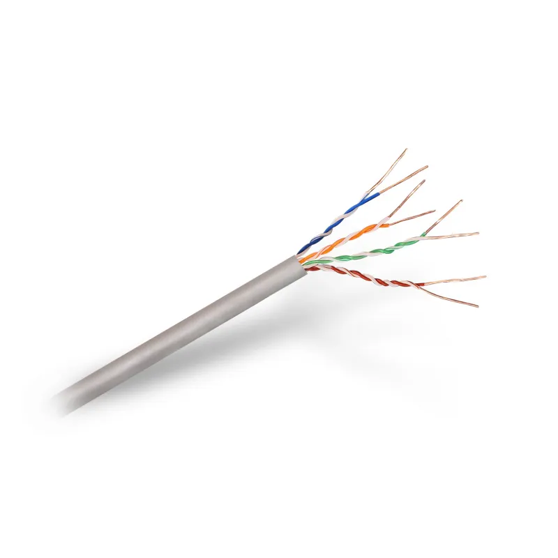 BOBINA CABLE RED AISENS RJ45 CAT-5E UTP RIGIDO AWG24 GRIS 100M
