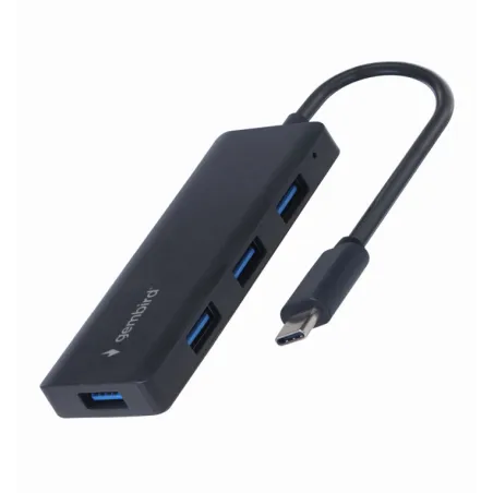 CONCENTRADOR GEMBIRD USB 3-1 (GEN 1) TIPO C DE 4 PUERTOS