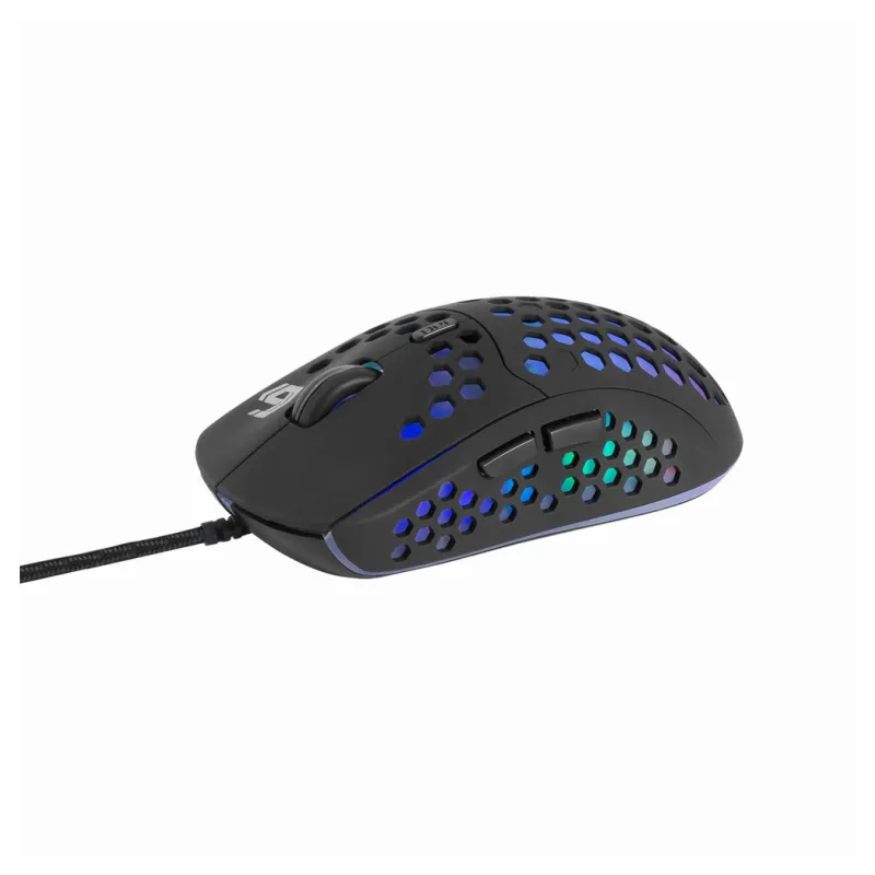 RATON GAMING GEMBIRD USB CON RETROILUMINACION RGB, 6 BOTONES