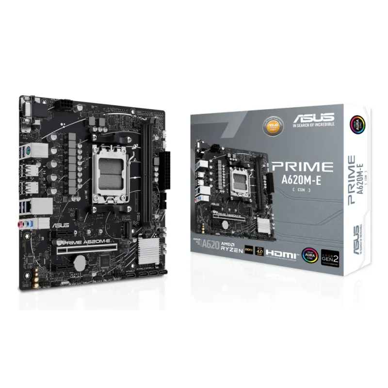 PLACA BASE ASUS PRIME A620M-E CSM AM5 MATX 2XDDR5