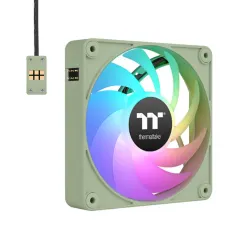 VENTILADOR MAGNETICO DE CAJA THERMALTAKE CT120 EX ARGB 3XVENT VERDE MATCHA