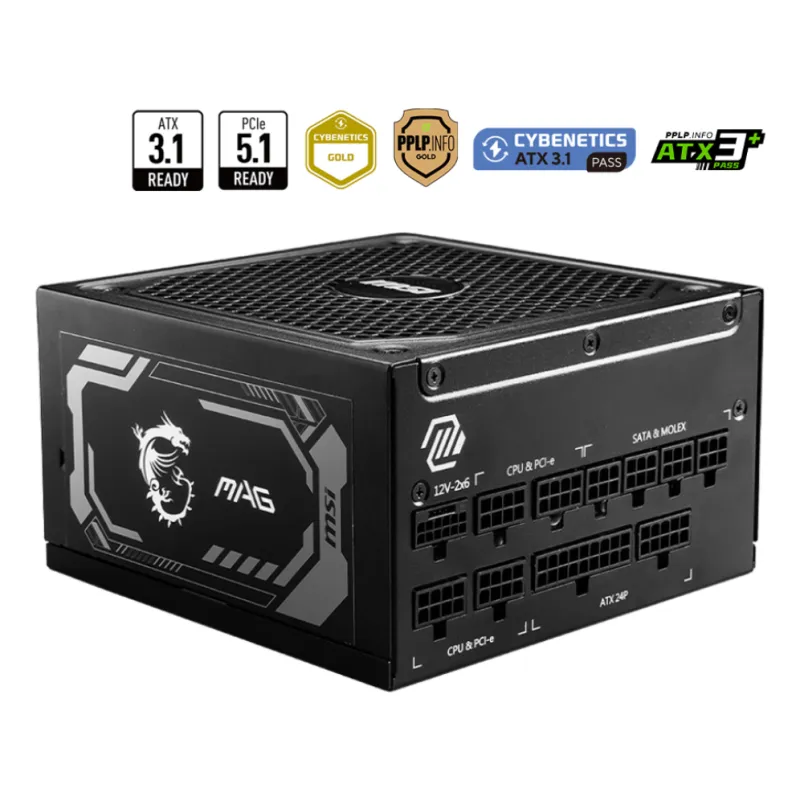 Fuente alimentacion msi mag a1250gl gaming