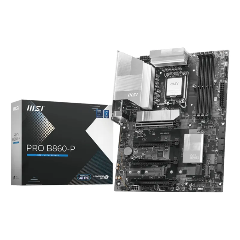 PLACA BASE MSI PRO B860-P ATX DDR5 1851