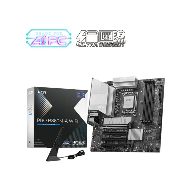 PLACA BASE MSI PRO B860M-A WIFI