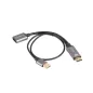 ADAPTADOR LANBERG 4K HDMI MACHO-DISPLAYPORT HEMBRA 20CM