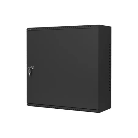 ARMARIO LANBERG MURAL RACK 19" 6U+3U-540X200 BAJO PERFIL NEGRO ENSAMBLADO