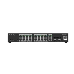 SWITCH RUIJIE RG-ES220GS-P 20 PUERTOS GIGABIT POE 16 POE2 2RJ45
