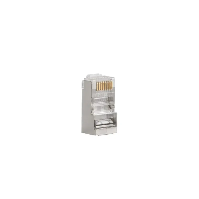 CONECTOR LANBERG CAT-6 FTP 8P8C PASS THROUGH TYPE PACK 100 UDS
