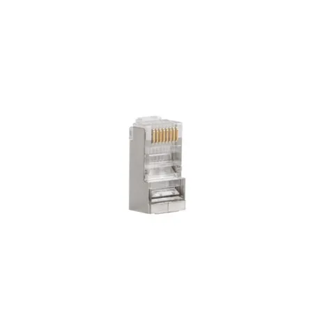 CONECTOR LANBERG CAT-6 FTP 8P8C PASS THROUGH TYPE PACK 100 UDS