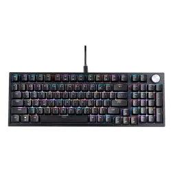 TECLADO GAMING XPG SORCERER ES USB RETROILUMINADO MECANICO NEGRO