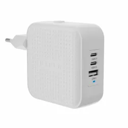 HYPER 70W USB-C GAN TRAVEL CHARGER (3C+1A) - WHITE