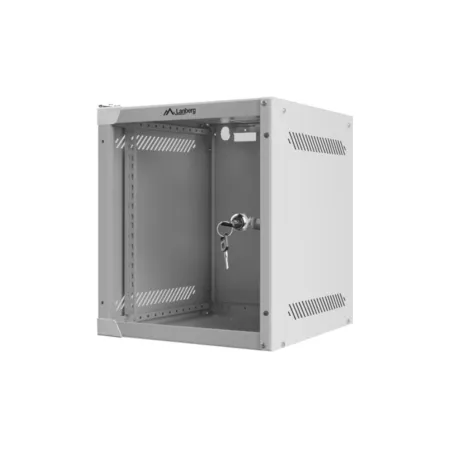 Armario lanberg mural rack 10 pulgadas 6u