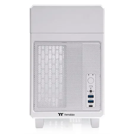 CAJA THERMALTAKE TR100 MINI-ITX USB 3-2 Type-C x 1 USB 3-0 x 2 SN FUENTE BLANCO