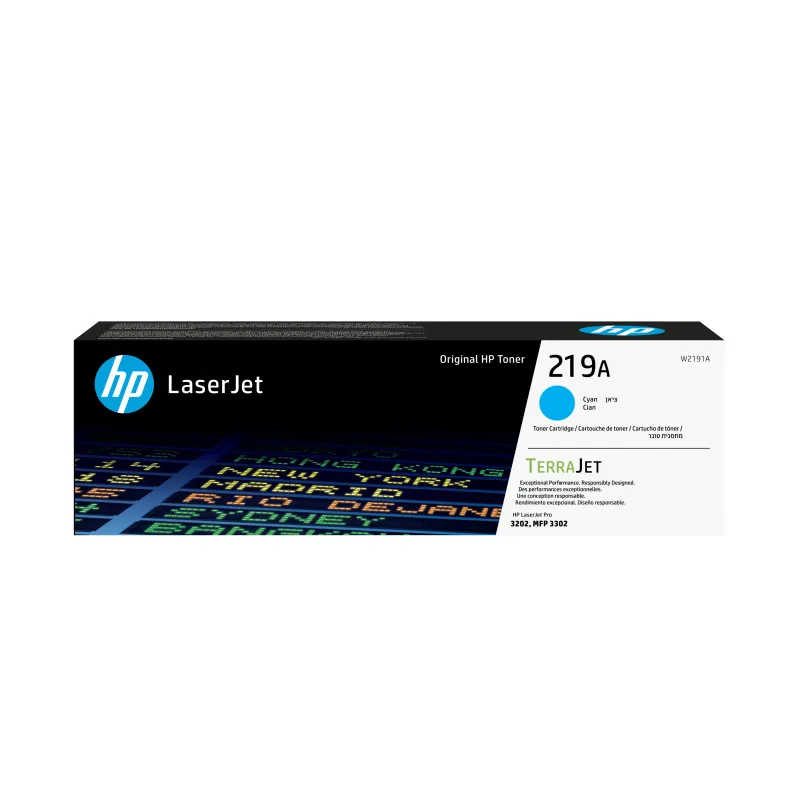 Toner hp 219a cyan original laserjet