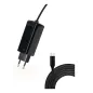 CARGADOR TOOQ PORTATIL GAN USB-C PD 90W CUBICO NEGRO