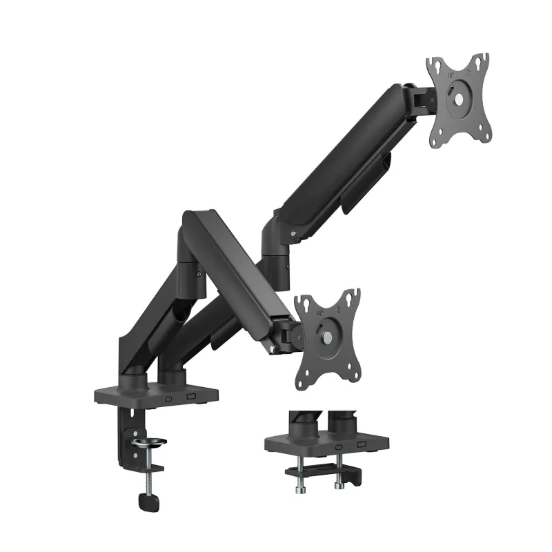 Soporte de Mesa con Contrapeso para 2 Monitores Aisens DT32TSR-357- Giratorio- Inclinable- hasta 9kg