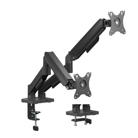 Soporte de Mesa con Contrapeso para 2 Monitores Aisens DT32TSR-357- Giratorio- Inclinable- hasta 9kg