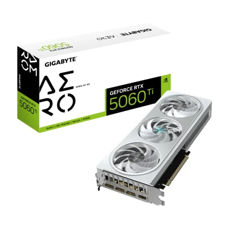 Tarjeta Gráfica Gigabyte GeForce RTX 5060 Ti AERO OC- 8GB GDDR7