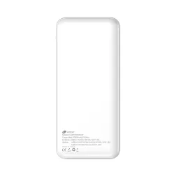 LEOTEC POWERBANK 20000MAH 22,5W PD20W BLAN (1 USB-C+2USB-A INC USB-A A USB-C)