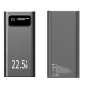 Powerbank 30000mAh Leotec LEPOW30W22W- 22-5W- Negra