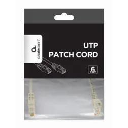 CABLE RED GEMBIRD UTP CAT6 0,25M COBRE GRIS