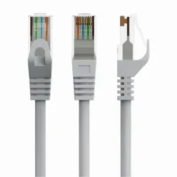 CABLE RED GEMBIRD UTP CAT6 10M COBRE GRIS