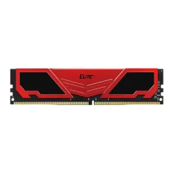 DDR4 TEAMGROUP ELITE HEATSINK 16GB 3200 NEGRO - ROJO