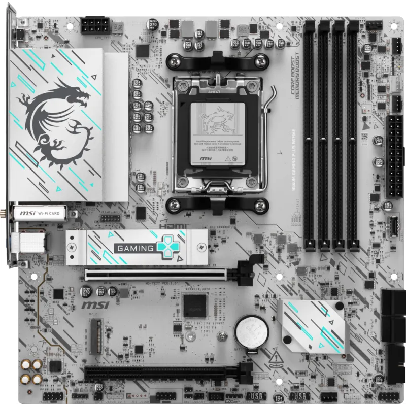 Placa base msi am5 b840m gaming