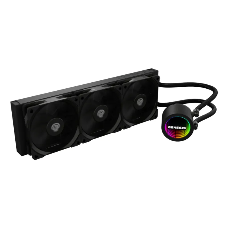 VENTILADOR GENESIS REFRIGERACION LIQUIDA HYDRIA 360 120MM + PASTA TERMICA