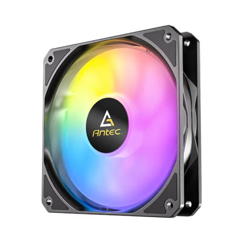 VENTILADOR CAJA ANTEC P12 ARGB 3X VENT REVERSE 120MM RGB NEGRO