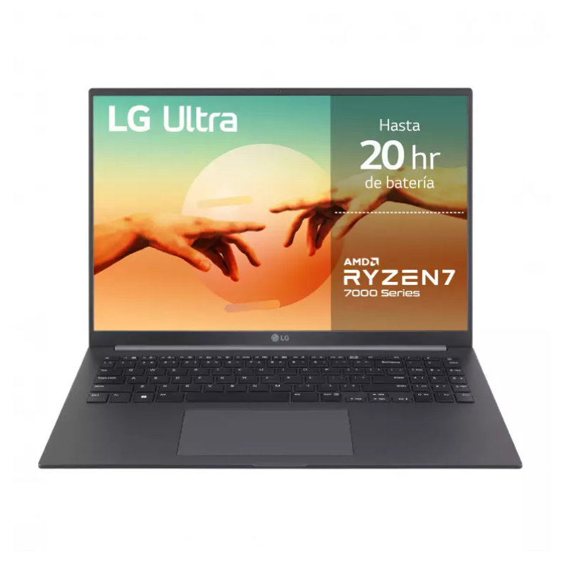 Portátil LG Ultra 16U70R-G-AA76B Ryzen 7 7730U- 16GB- 512GB SSD- 16"- Win11