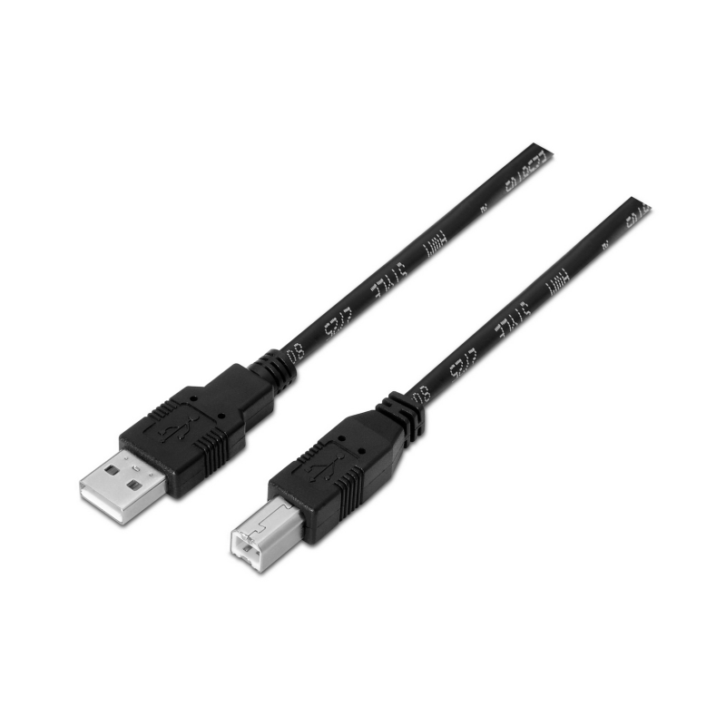 CABLE AISENS USB 2-0 IMPRESORA TIPO A M-B M NEGRO 4-5M