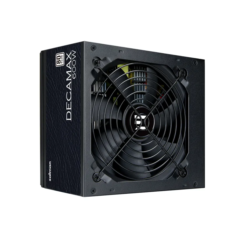 FUENTE DE ALIMENTACION ZALMAN DECAMAX 600W 80+ STANDARD ATX NEGRO