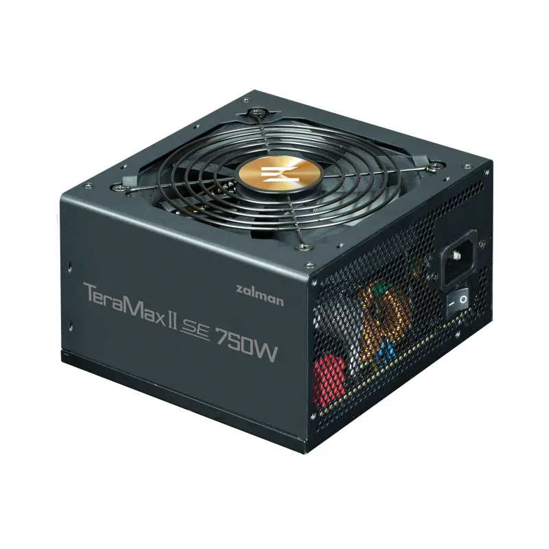 FUENTE DE ALIMENTACION ZALMAN TERAMAX2SE 750W 80 + GOLD ATX NEGRO