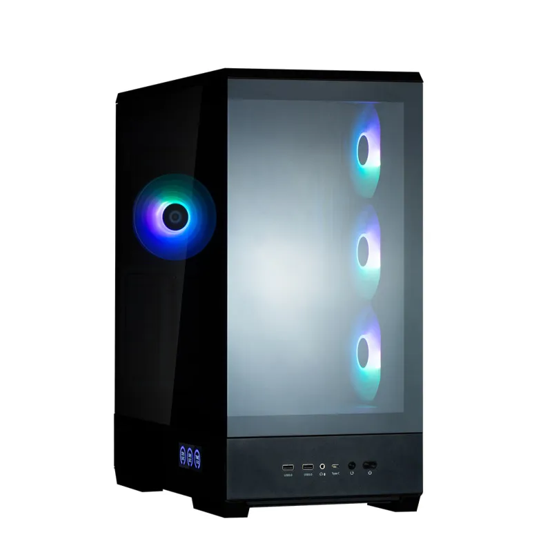 CAJA ZALMAN P50 DS ATX 4 XVENT 120MM ARGB 2XUSB 3-0 NEGRO S-N FUENTE