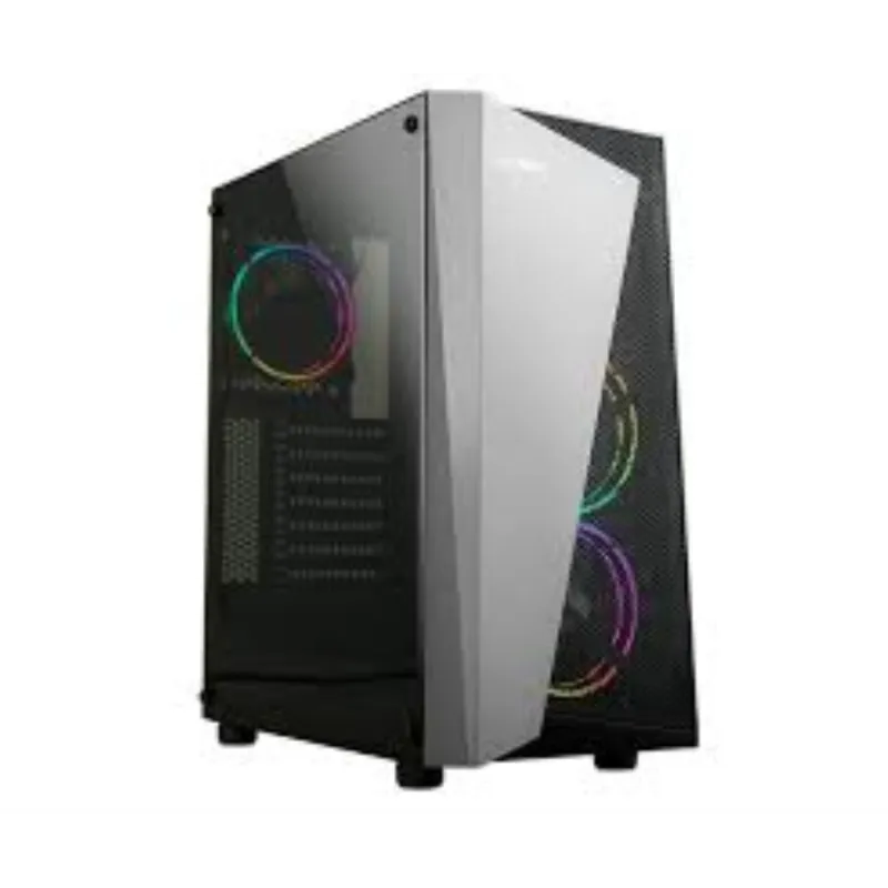 CAJA ZALMAN S4 PLUS ATX 1 XVENT 120MM ARGB 2XUSB 3-0 NEGRO S-N FUENTE