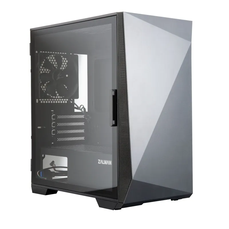 CAJA ZALMAN Z1 ICEBERG MICRO-ATX 3XVENT 120MM 2XUSB 3-0 NEGRO S-N FUENTE