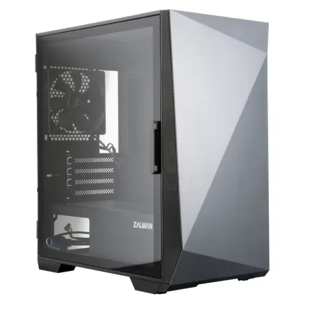 CAJA ZALMAN Z1 ICEBERG MICRO-ATX 3XVENT 120MM 2XUSB 3-0 NEGRO S-N FUENTE