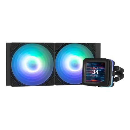 REFRIGERACION LIQUIDA CPU ZALMAN ALPHA2 DS A24 ARGB 240MM NEGRO