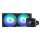 REFRIGERACION LIQUIDA CPU ZALMAN ALPHA2 DS A24 ARGB 240MM NEGRO